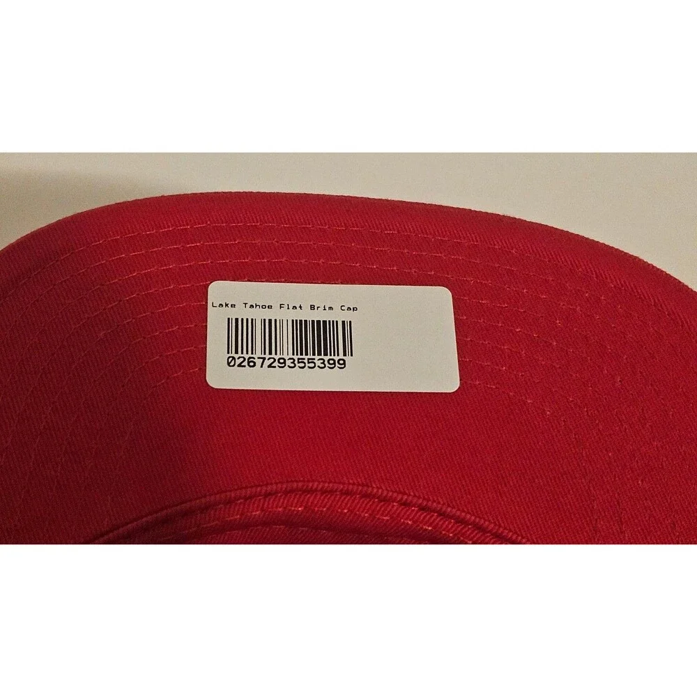 Vegas Golden Knights NHL Hockey Tahoe Fanatics Red Snapback Hat Cap VGK Las Sin